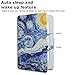 WALNEW Cover for White Kindle Paperwhite PU Leather Case Smart Protective Cover fits All Paperwhite Generations Prior to 2018 (Not fit All-New Paperwhite 10th Generation)