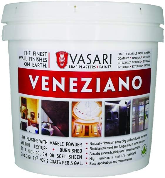 Vasari Plaster Wet Mixes (Veneziano 2 Gal Smooth Finish