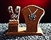 Dazzle flash Black Flower Pendant Necklace Rose Gold Plated Costume Fashion Jewelry Sets for Women