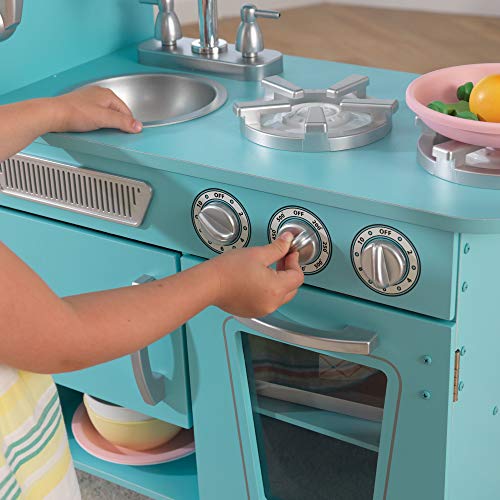 kidkraft vintage kitchen blue