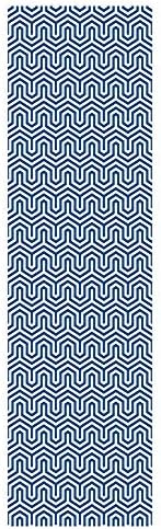 Huella Deco H1059-RU-XS Nordic Rug Runner Mat Floor, Vinyl, 50 x 100 cm