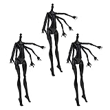 3 Pieces Polyarticular Turnable Ball Jointed Doll