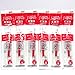 Uni-ball Ballpoint Pen Red Ink Refills(UMR87.15), 0.7mm, for Signo 207 Retractable Pen(UMN-207-07),× 6 Pack/total 6 pcs (Japan Import) [Komainu-Dou Original Package]