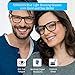 Mamjoin Blue Light Blocking Glasses, 2 Pack Anti Eyestrain Computer Glasses UV Filter Blue Light Blocker Glasses for Men Women, Square Frame & Clear Lens, Non Prescription Screen Bluelight Glasses