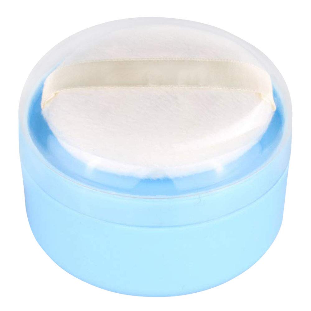 Photo 1 of ****FINAL SALE NOT RETURNS****
Onwon After-Bath Puff Box Empty Body Powder Container Dispenser Case with Sifter and Powder Puffs for Home and Travel Use
