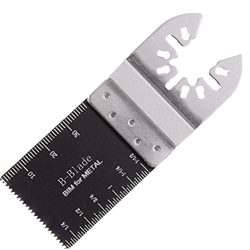 20 Pcs Mix Oscillating Saw Blades, Professional Wood/Metal Universal Multitool Quick Release Saw Blades Fit Fein Multimaster, Ryobi, Milwaukee, Bosch, Dremel, Dewalt, Rockwell, Makita and More #3041