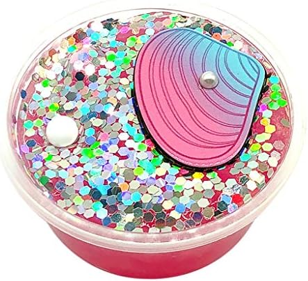 UOWEG Slime Fuffy Beautiful Mermaid Mud Mixing Cloud Slime Putty Scented Stress Kids Clay Toy