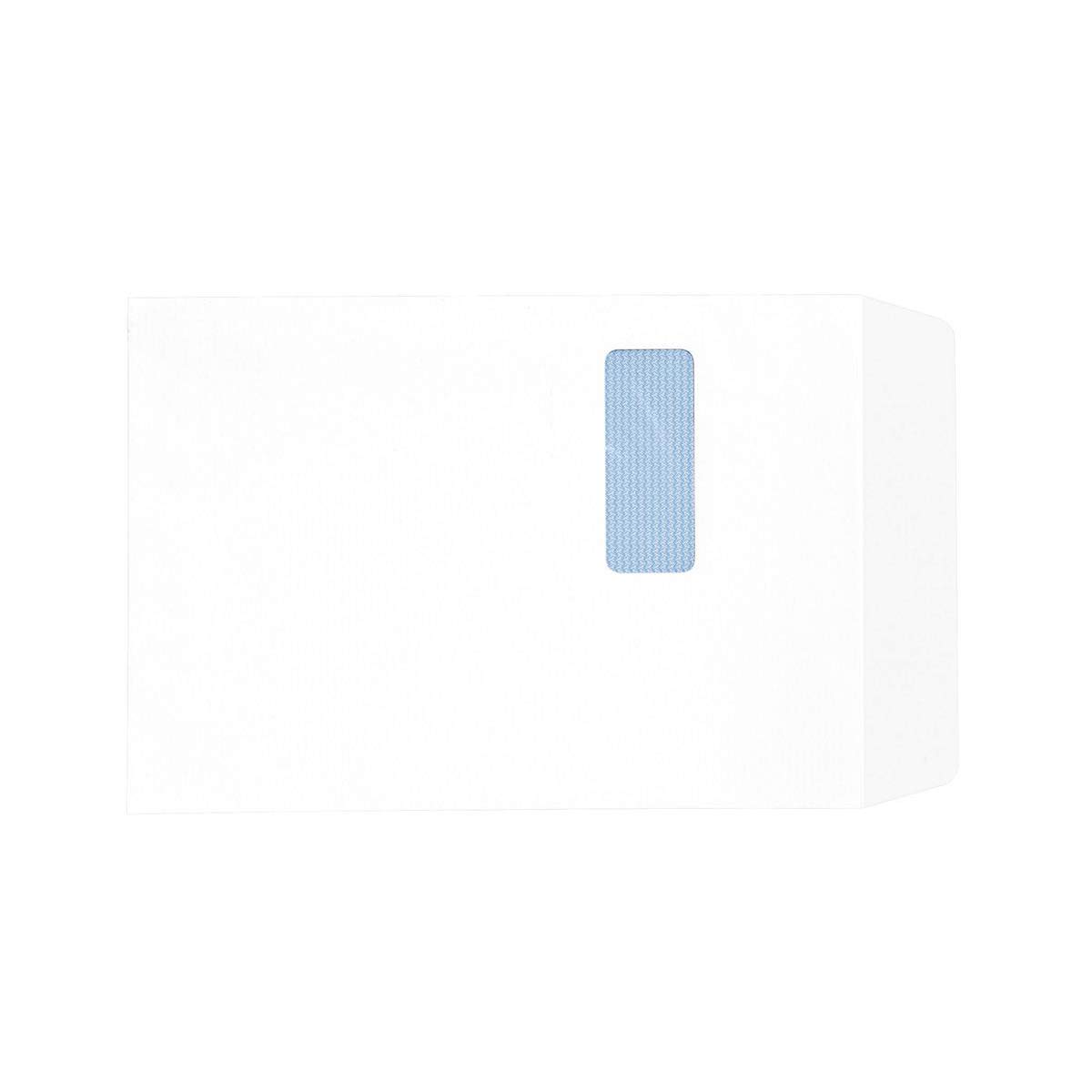 5 Star Envelopes Pocket Press Seal with Window 90gsm White C4 [Pack of 250]