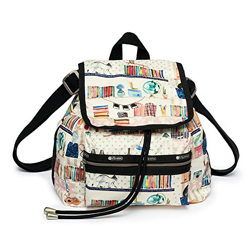 lesportsac drawstring backpack