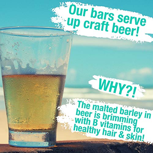 BROO-Craft-Beer-Bar-Shampoo-Hydrating-Plastic-free-525-oz149-g-Sea-Salt-Bergamot