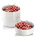 DOWAN 4-Pack Porcelain Serving Bowls, 1-1/2 Quart, White
