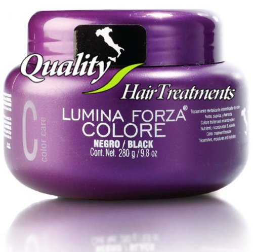 Tec Italy Color Care - Lumina Forza Black - Color Treatment Booster 9.8 Oz - 280 g