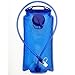 NORTHERN BROTHERS Lightweight Hydration Backpack Bladder Pack Daypack with 3 Liter/100 oz Reservoirs Water Bladder Bag (Orange Backpack + 3L Bladder)