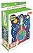 Playhouse Glow in The Dark Blast Off 30-Piece Die-Cut Shaped Mini Puzzle for Kids