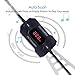 Wireless FM Transmitter Radio Adapter Car Kit with 3.5mm Audio Plug and USB Car Charger for Smartphone Tablet MP3 MP4