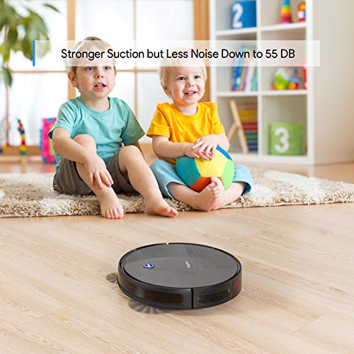 Bagotte BG600 Robot Vacuum Cleaner, SuperThin & Quiet, High Suction