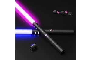 jvmusaber Dueling Lightsaber Light Saber for Kids Adults, Light Sword Toy