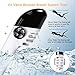COSVII Airbrush Kit Upgraded 40 PSI Air Brush Painting Kit (Black, 25 PSI)