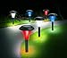 IdeaWorks Red, White, and Blue Solar Accent Lighting