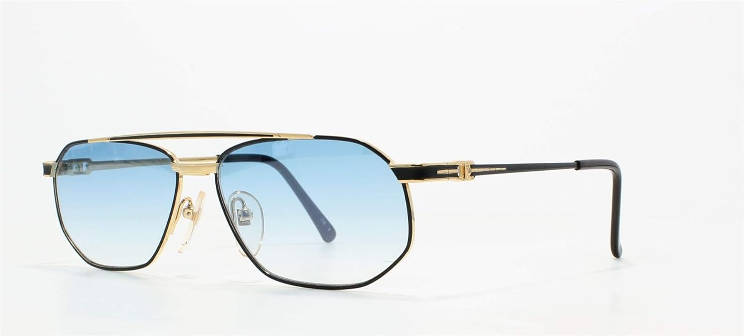 Roman Rothschild R1062 Blk Black Gold Vintage Sunglasses Rectangular For Men And Women Amazon Ca Clothing Accessories