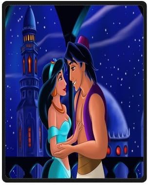 Daniellestore Princess Jasmine Arabic Night Fleece Blanket Throw Blanket Polyester blanket 40x50 Inches