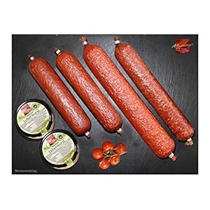 Wurstpaket I Wurst aus dem Thüringer Wald I Leberwurst I Salami I Kochsalami