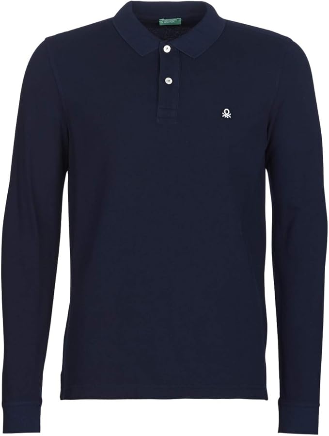 polo manica lunga benetton