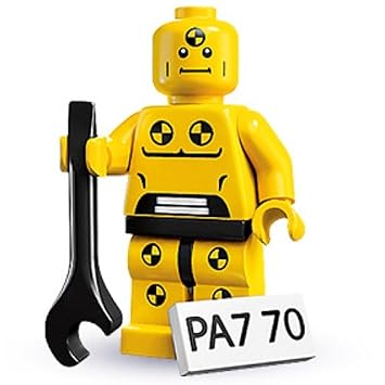 Risultati immagini per minifigure series 1 demolition dummy