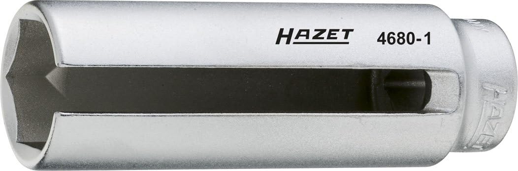 Hazet Size 22mm 12.5mm/ 1/2-inch Lambda Probe Socket, Silber