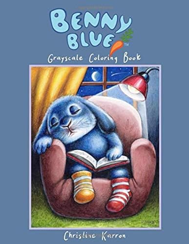 Download Benny Blue Grayscale Coloring Book PDF