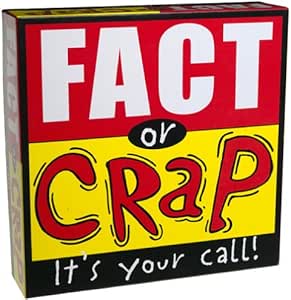 University Games Fact or Crap Board Game