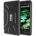 NVIDIA Shield Tablet K1 / NVIDIA Shield Tablet Case - Poetic [Revolution] Rugged Hybrid Case with Built-in Screen Protector for NVIDIA Shield Tablet K-1 (2015) / NVIDIA Shield Tablet (2014) Black