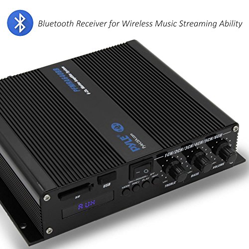 2 Pyle+6+Channel+Audio+Marine+Amplifier