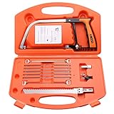 Aunifun Magic Handsaws Set 12pcs Magic Saw DIY Multifunction Bow Saw for Wood Working Kitchen Glass Tile Wood Metal Plastic