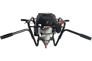 Garden Trax 2 Man Earth Auger Gas Powered 185cc 4Cycle Post Hole Digger