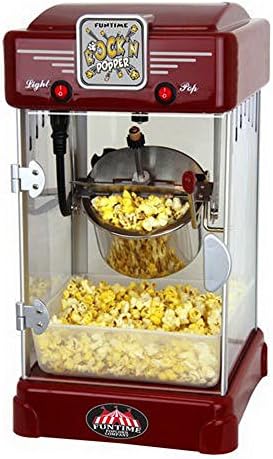 FunTime 2.5oz Rock'N Popper Popcorn Machine Maker Retro Style - FT2518