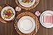 Corelle 20 Piece Livingware Dinnerware Set with Storage,Classic Cafe Red, Service for 4