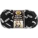 Lion Brand Yarn 231-152 Gold Leaf Yarn, Black/Silver