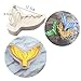 4Pcs/Set Mermaid Tail Silicone Fondant Mold & Scale Fondant Cutter, Fish Scales Pattern Geometric Embossing Biscuit Cookie Cutter DIY Mermaid Birthday Party Cake Decorating Supplies