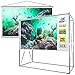 JaeilPLM 120-Inch 2-in-1 Portable Projector Screen, Outdoor Indoor Compatible with Rectangle Stand or Hanging Design Movie Projection for Home Theater, Gaming, Office(SQ120)