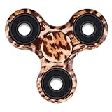 Lizber Fidget Spinner, Best Hand Spinner for Fidgeters, Anti-Anxiety Tri-Spinner Fidget Toy with Smooth Finished, Best Stress Reducer Toy for ADHD, ADD, Autism, and Killing Time - Camouflage Leopard