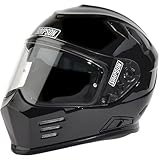 Simpson GBDL2 Black Dot Large Helmet Ghost Bandit