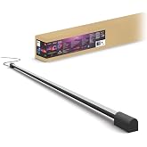 Philips Hue Large Smart Light Tube, Black - White and Color Ambiance LED Color-Changing Light - 1 Pack - Sync with TV, Music, and Gaming - Requires Bridge and Sync Box - Control with App or Voice