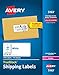 Avery Shipping Address Labels, Laser Printers, 1,150 Labels, 2x4 Labels, Permanent Adhesive, TrueBlock (5163)