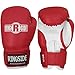 Ringside Striker Boxing Training Sparring Gloves, Black/White
