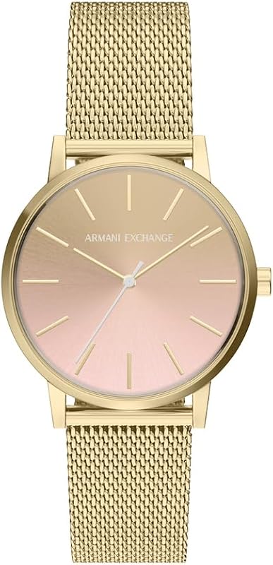 Reloj para Mujer, Movimiento de Cuarzo de Tres Agujas y Caja de 36 mm con Correa de Cuero