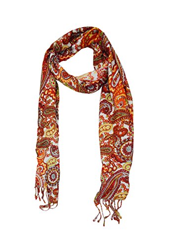 bollywood accessory 40121 viscose paisley printed scarf stole duppata shawl