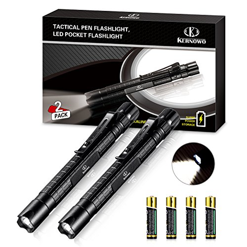 K kernowo mini tactical aaa led pen flashlight-5.51 inc…