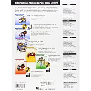 Piano Lessons Book 2 - Spanish Edition: (Lecciones de Piano Libro 2) (Educational Piano Library) (Biblioteca Para Alumnos de Piano de Hal Leonard)