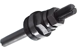 CNC Lathe 5C Adjustable Threaded Collet Stop with 1-3/64" - 24 Internal Thread for Chuckers, Mills, CNC